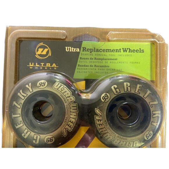 Ultra Replacement Wheels Gretzky 99 Rollerblade Inline Skates Hyper 76MM 78A - Picture 4 of 7
